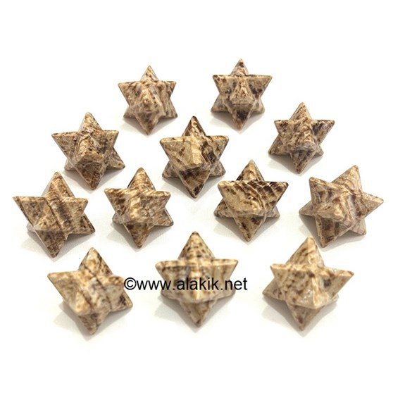 Aragonite Merkaba Star